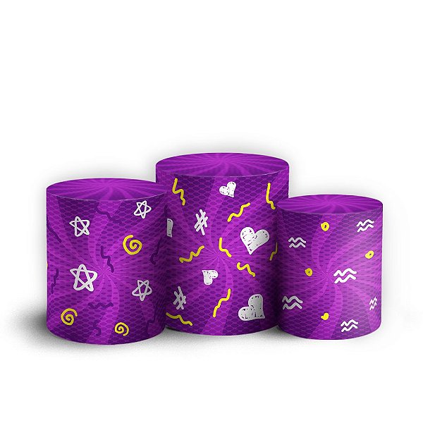 Capas Trio Cilindro Sublimado Vest Facil - Luccas Neto