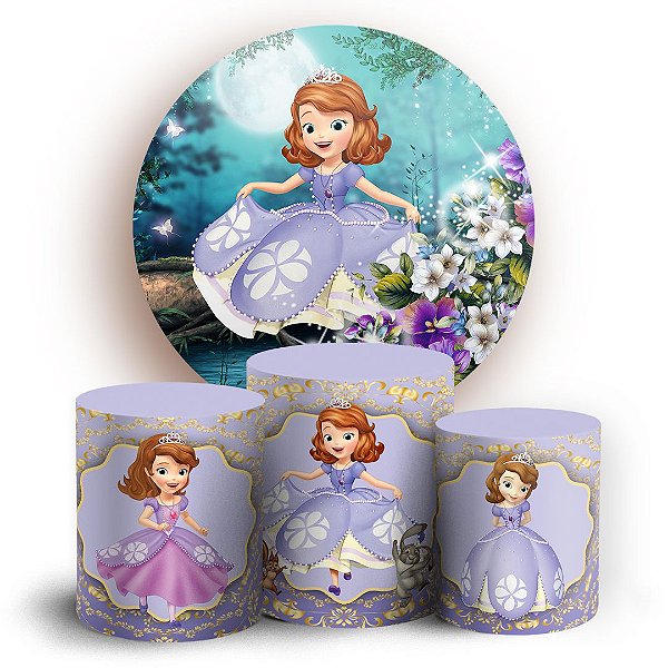 KIT Redondo e Trio - Sofia - Sublimado 3D