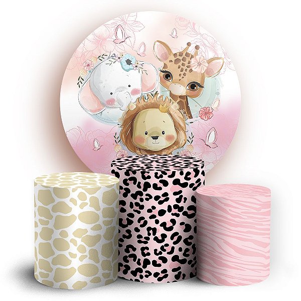 KIT Redondo e Trio - Safari - Sublimado 3D