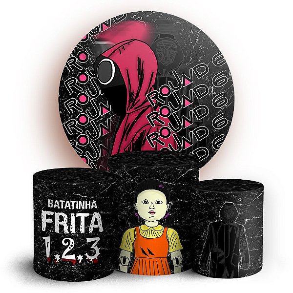 KIT Redondo e Trio - Round 6 - Sublimado 3D