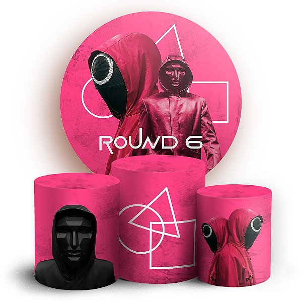 KIT Redondo e Trio - Round 6 - Sublimado 3D