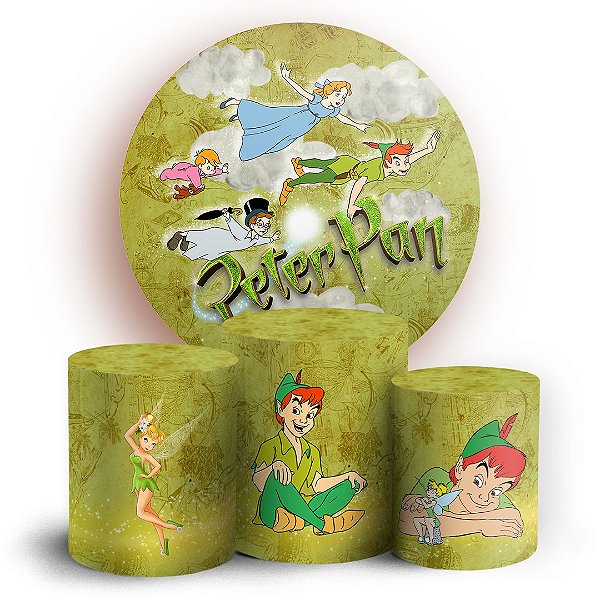 KIT Redondo e Trio - Peter Pan - Sublimado 3D