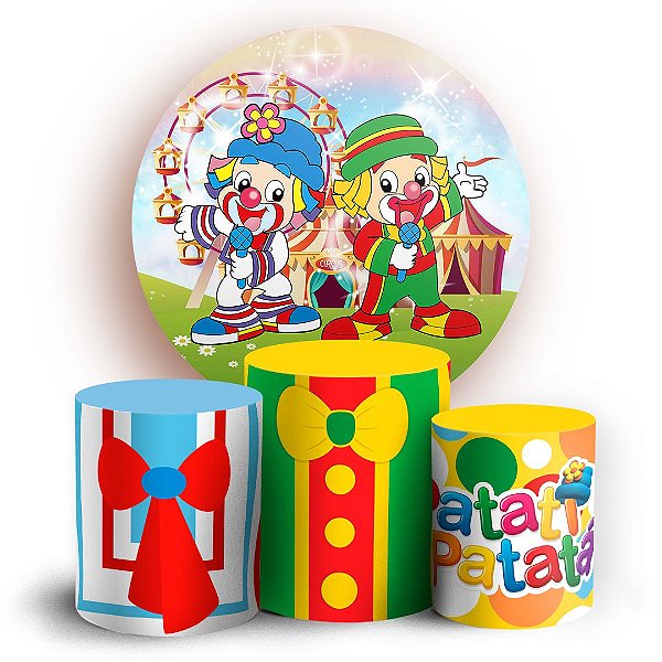 KIT Redondo e Trio - Patati e Patata - Sublimado 3D