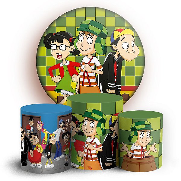 KIT Redondo e Trio - Chaves - Sublimado 3D