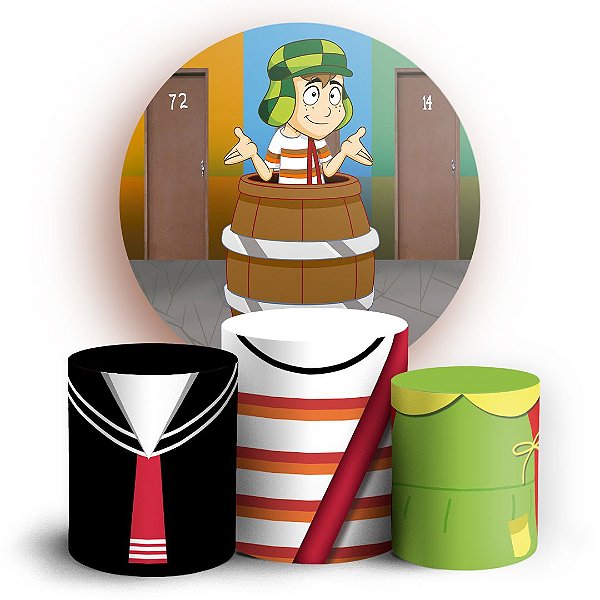 KIT Redondo e Trio - Chaves - Sublimado 3D