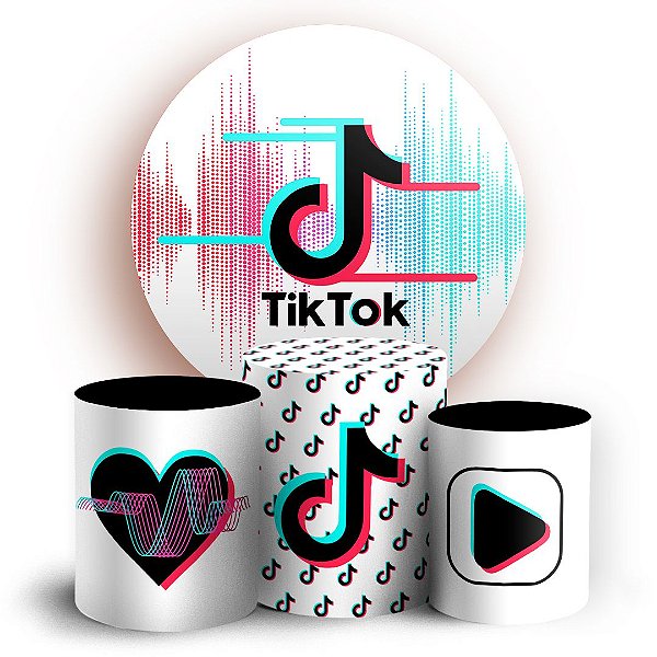 KIT Redondo e Trio - TikTok - Sublimado 3D