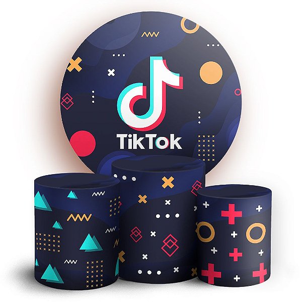 KIT Redondo e Trio - TikTok - Sublimado 3D