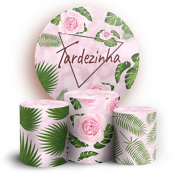 KIT Redondo e Trio - Tardezinha - Sublimado 3D