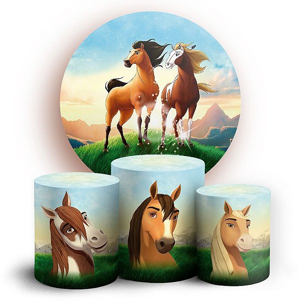 KIT Redondo e Trio - Spirit - Sublimado 3D