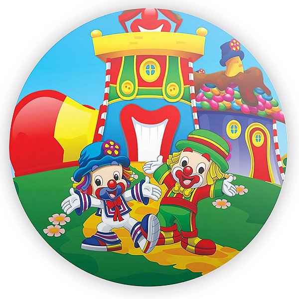 Painel Redondo - Patati e Patata - Sublimado 3D