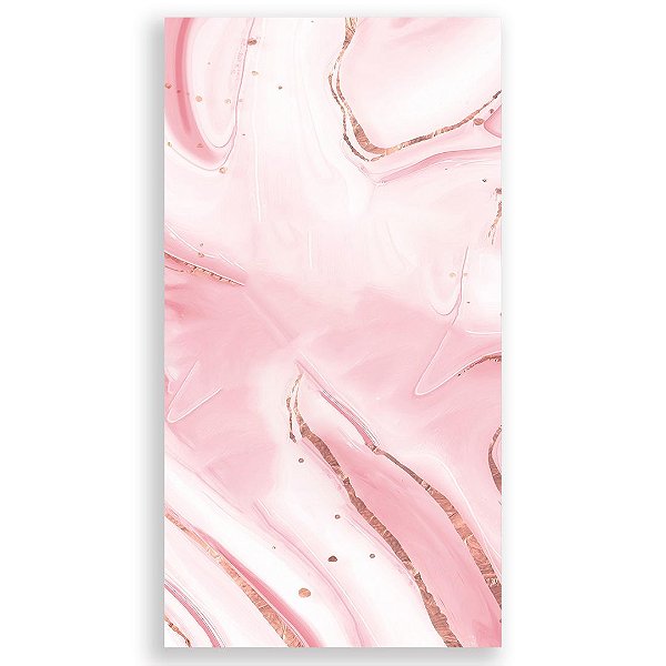 Faixa Lateral - Floral Rosa - Sublimado 3D