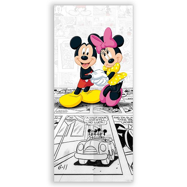Faixa Lateral - Mickey - Sublimado 3D