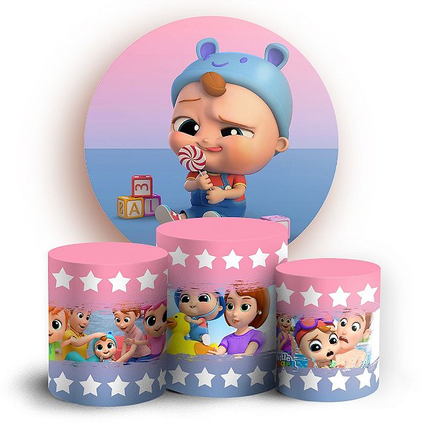 KIT Redondo e Trio - Little Angel - Sublimado 3D