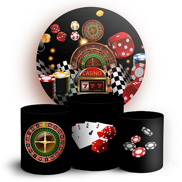 KIT Redondo e Trio - Cassino - Sublimado 3D