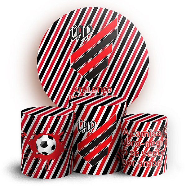 KIT Redondo e Trio - Athletico PR - Sublimado 3D