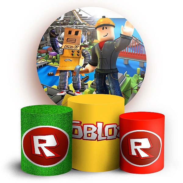 KIT Redondo e Trio - Roblox - Sublimado 3D