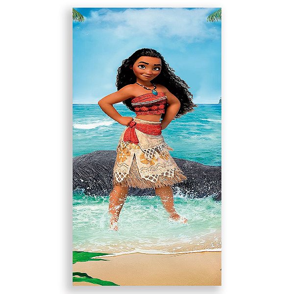Faixa Lateral - Moana - Sublimado 3D