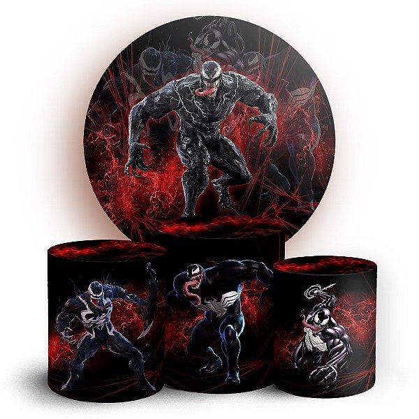 KIT Redondo e Trio -  Venon - Sublimado 3D