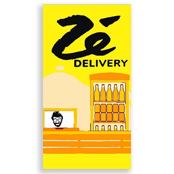 Faixa Lateral - Ze Delivery - Sublimado 3D