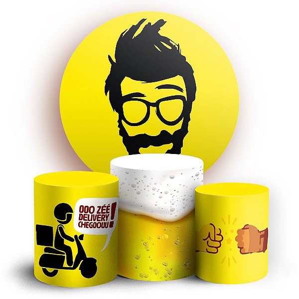 KIT Redondo e Trio - Ze Delivery - Sublimado 3D