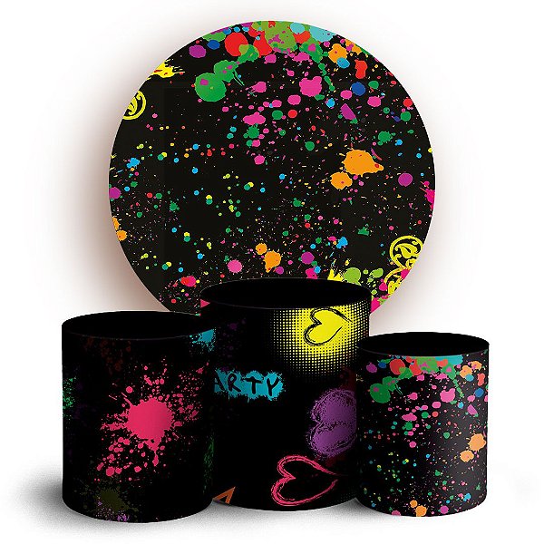 KIT Redondo e Trio - Neon - Sublimado 3D