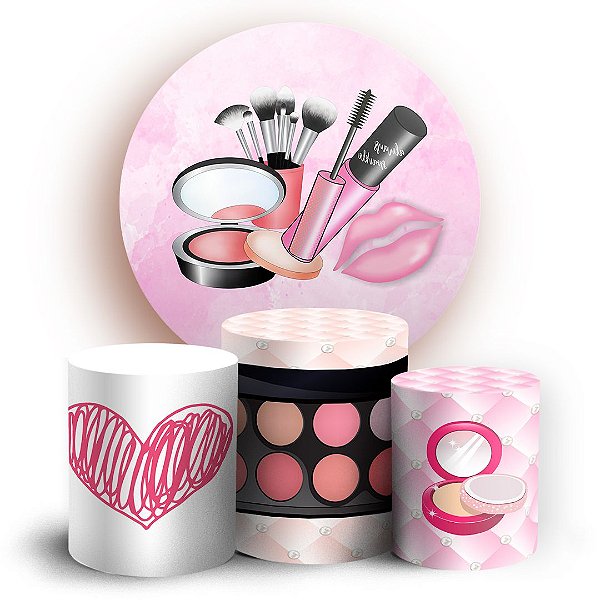 KIT Redondo e Trio - Maquiagem - Sublimado 3D