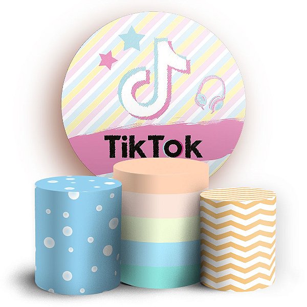 KIT Redondo e Trio - TikTok - Sublimado 3D
