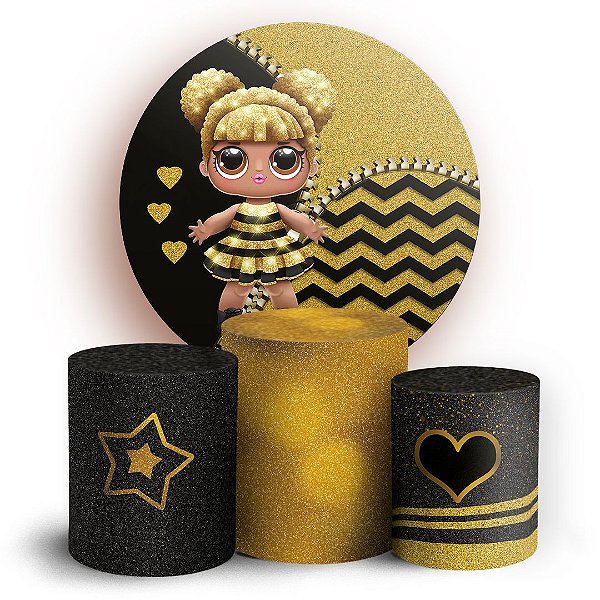 KIT Redondo e Trio - Lol - Sublimado 3D