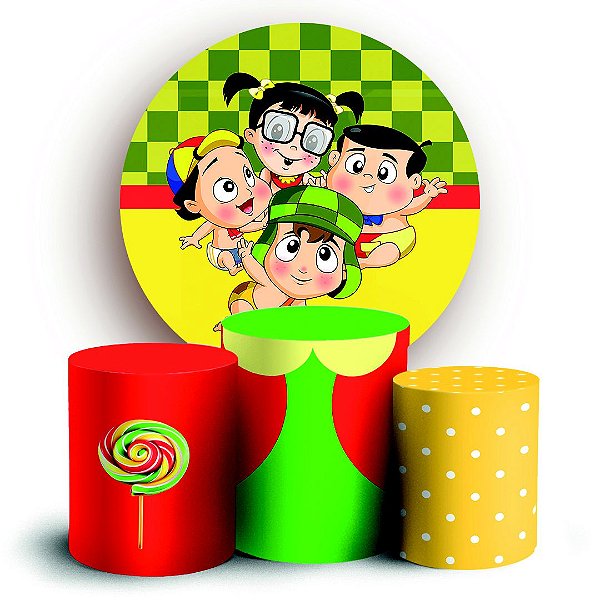 KIT Redondo e Trio - Chaves - Sublimado 3D