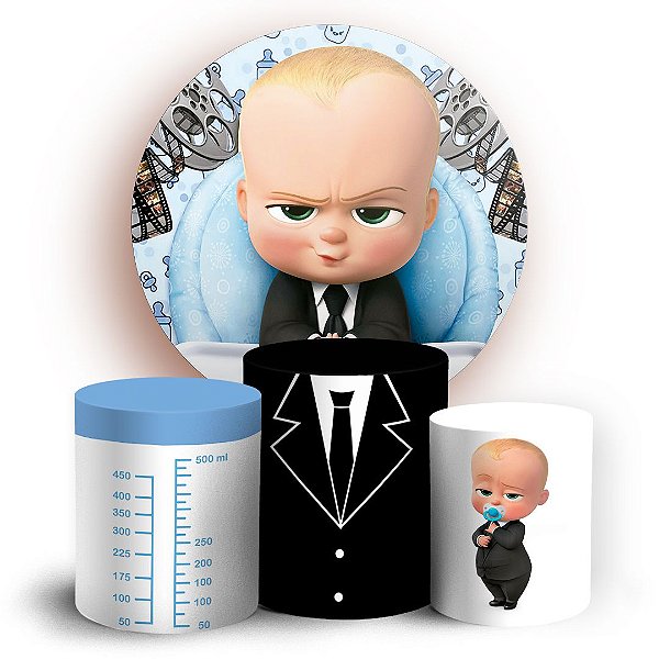 KIT Redondo e Trio - Poderoso Chefinho - Sublimado 3D