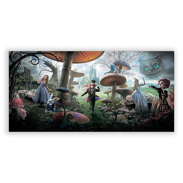 Capa Painel Retangular Sublimado - Alice