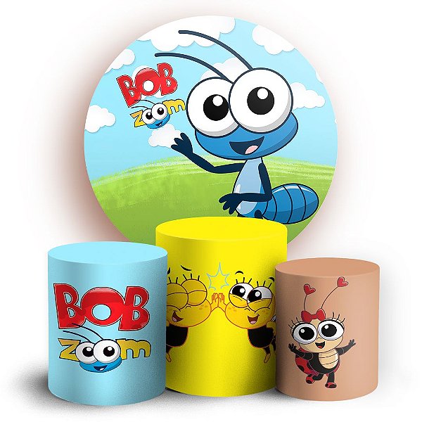 KIT Redondo e Trio - Bob Zoom - Sublimado 3D