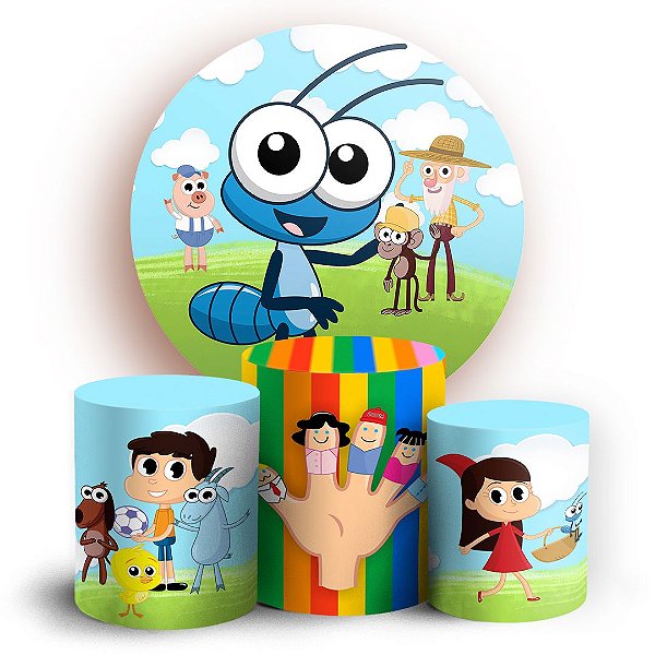 KIT Redondo e Trio - Bob Zoom - Sublimado 3D