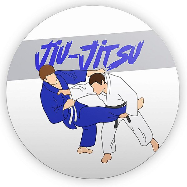 Mini Painel - Jiu Jitsu - Sublimado 3D