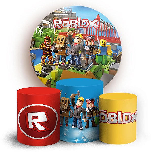 KIT Redondo e Trio - Roblox - Sublimado 3D