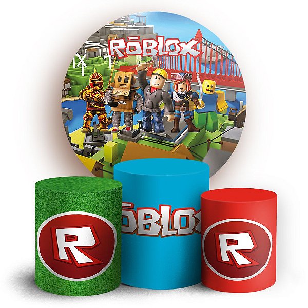 KIT Redondo e Trio - Roblox - Sublimado 3D