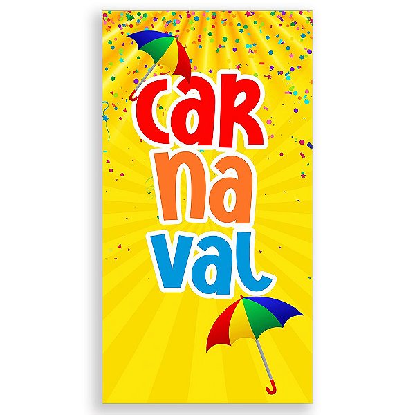 Faixa Lateral - Carnaval - Sublimado 3D