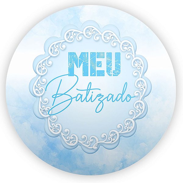 Mini Painel - Batizado - Sublimado 3D