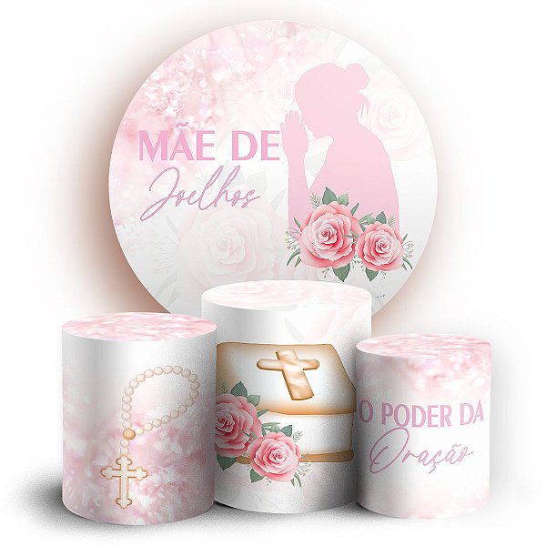 KIT Redondo e Trio - Religioso - Sublimado 3D