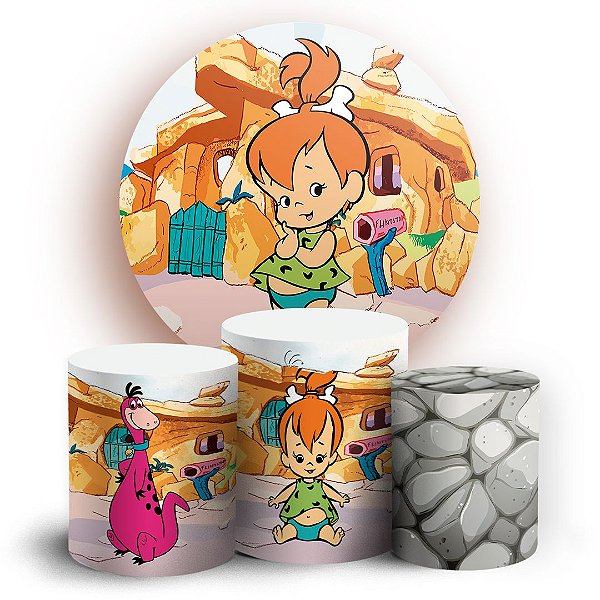 KIT Redondo e Trio - Pedrita - Sublimado 3D