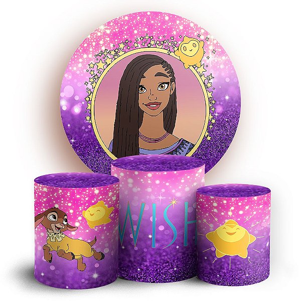 KIT Redondo e Trio - Wish O Poder Dos Desejos - Sublimado 3D