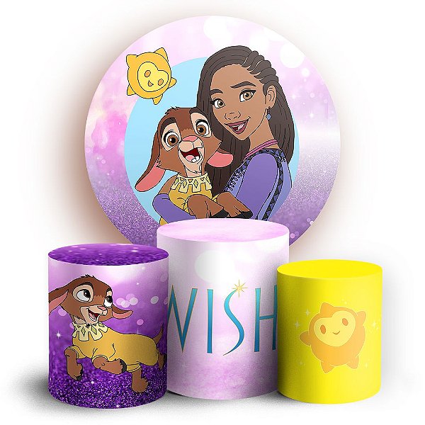 KIT Redondo e Trio - Wish O Poder Dos Desejos - Sublimado 3D