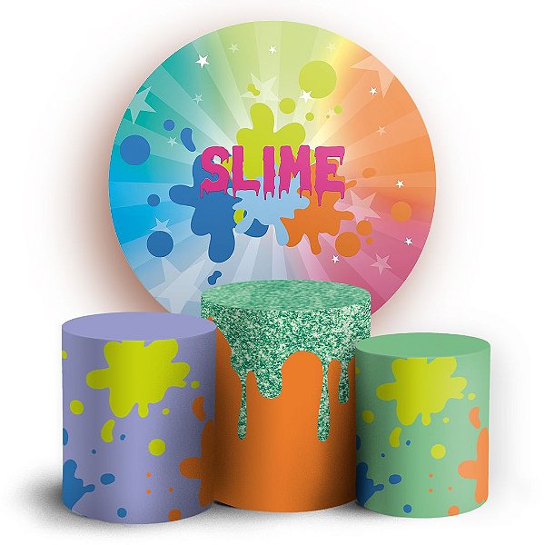 KIT Redondo e Trio - Slime - Sublimado 3D