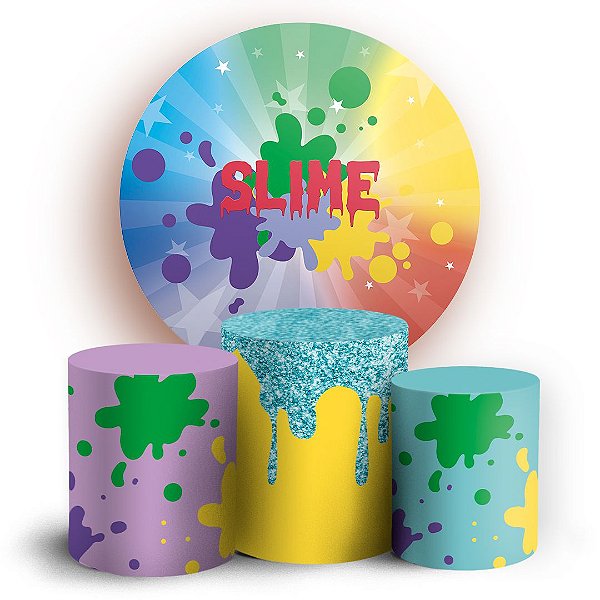 KIT Redondo e Trio - Slime - Sublimado 3D