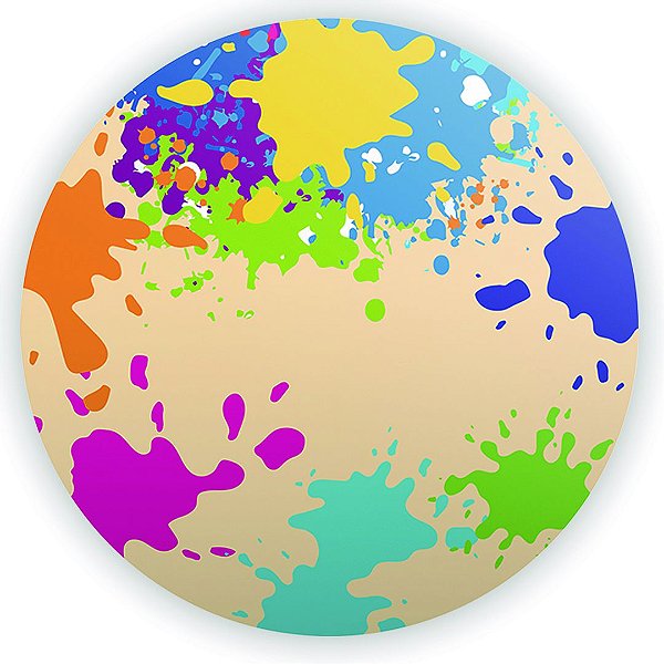 Painel Redondo - Slime - Sublimado 3D