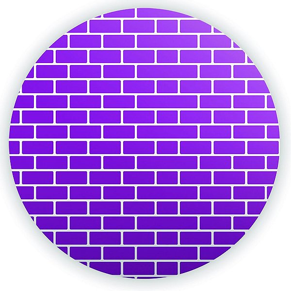 Mini Painel - Tijolos - Sublimado 3D