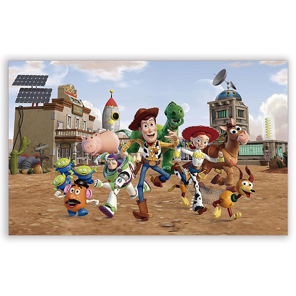 Capa Painel Retangular Sublimado - Toy Story