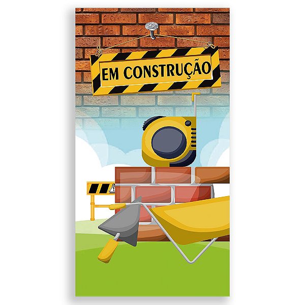 Faixa Lateral - Construcao - Sublimado 3D
