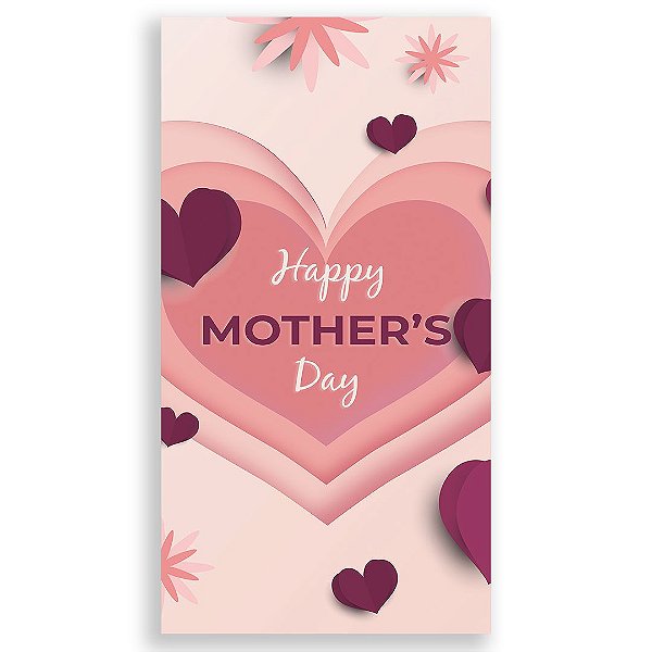 Faixa Lateral - Mother's Day - Sublimado 3D