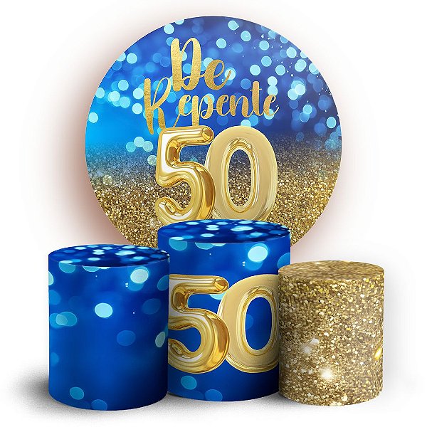 KIT Redondo e Trio - De Repente 50 - Sublimado 3D